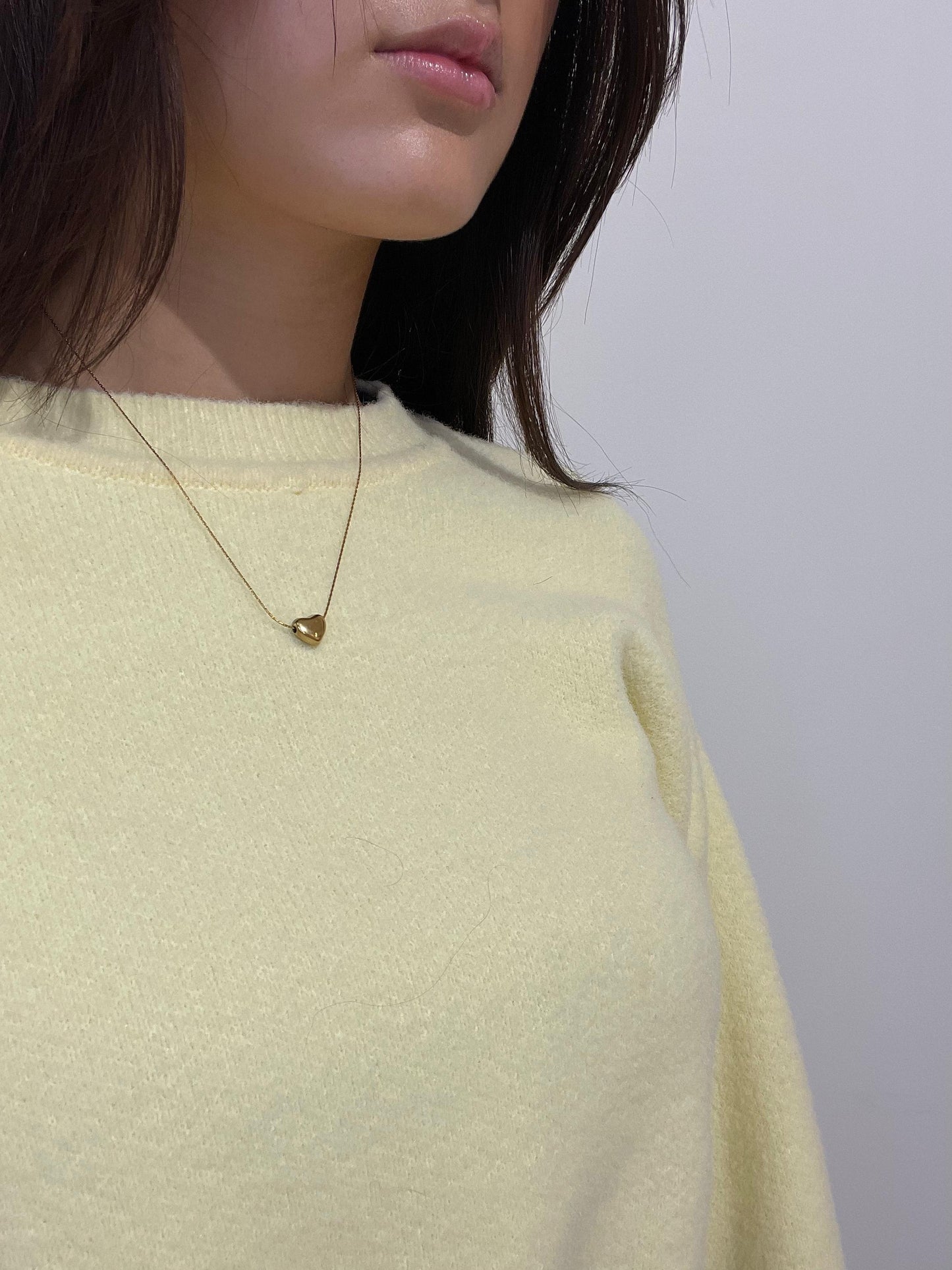 Minimalistisch Gouden Hartjes Ketting - Shay