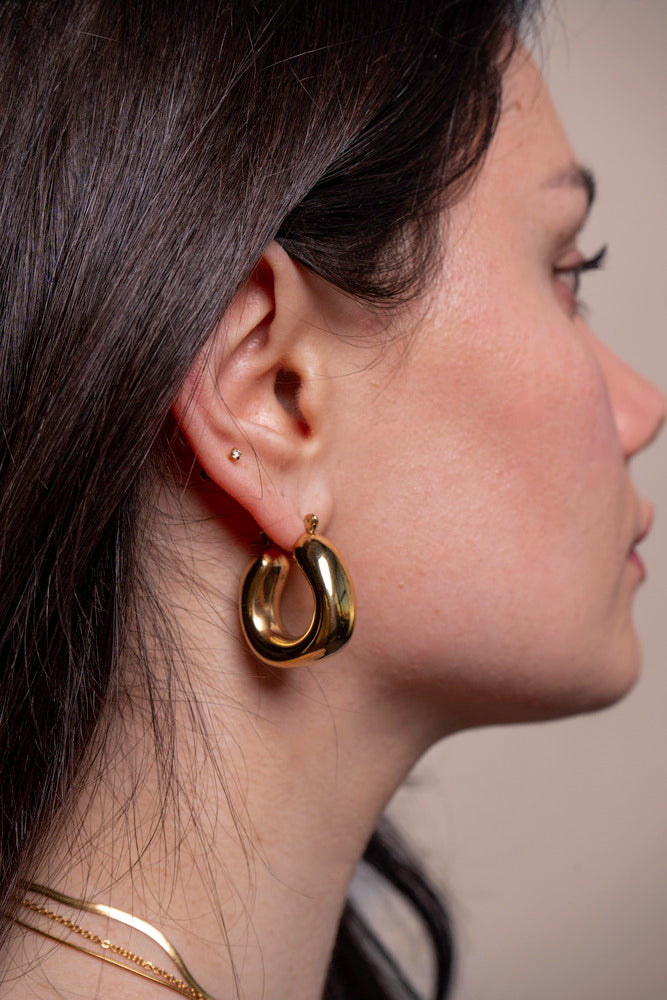 Déclaration Audacieuse Boucles d'Oreilles - Jordan