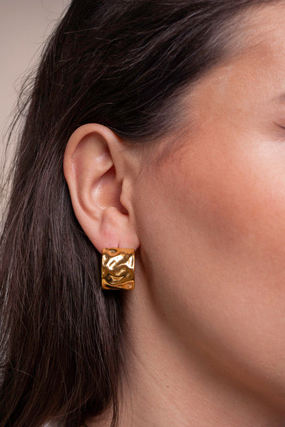 Boucles d'oreilles vintage Chunky - Andrea