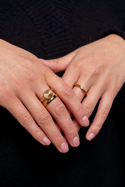 Bague de base en trois tailles - Jessy - R13