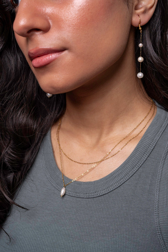 Collier à Perles Doubles - Miranda