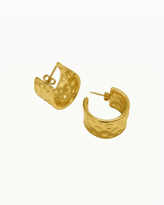 Boucles d'oreilles vintage Chunky - Andrea
