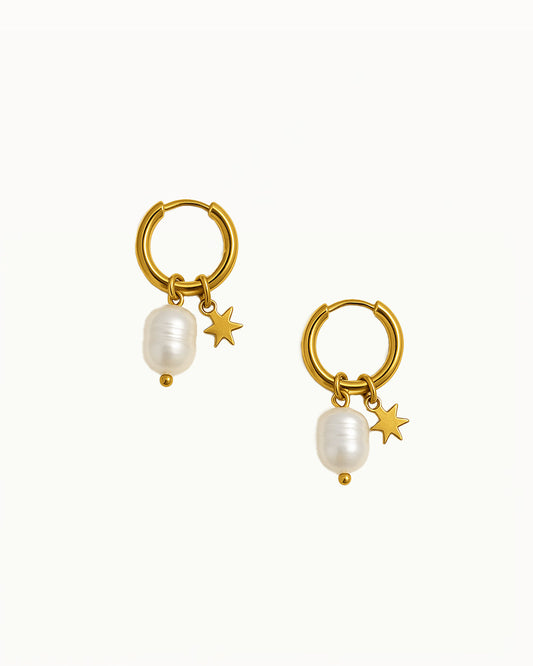 Boucles d'oreilles Parel avec Étoile - Durga