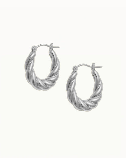 Boucles d'oreilles Déclaration Tressées - Ellie
