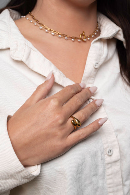 Bague Déclaration Intemporelle - Valentina - R38