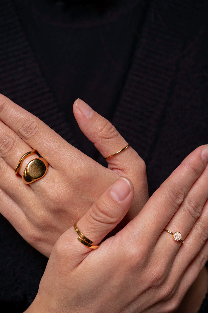 Bague en Pierre de Cristal - Chiara - R32