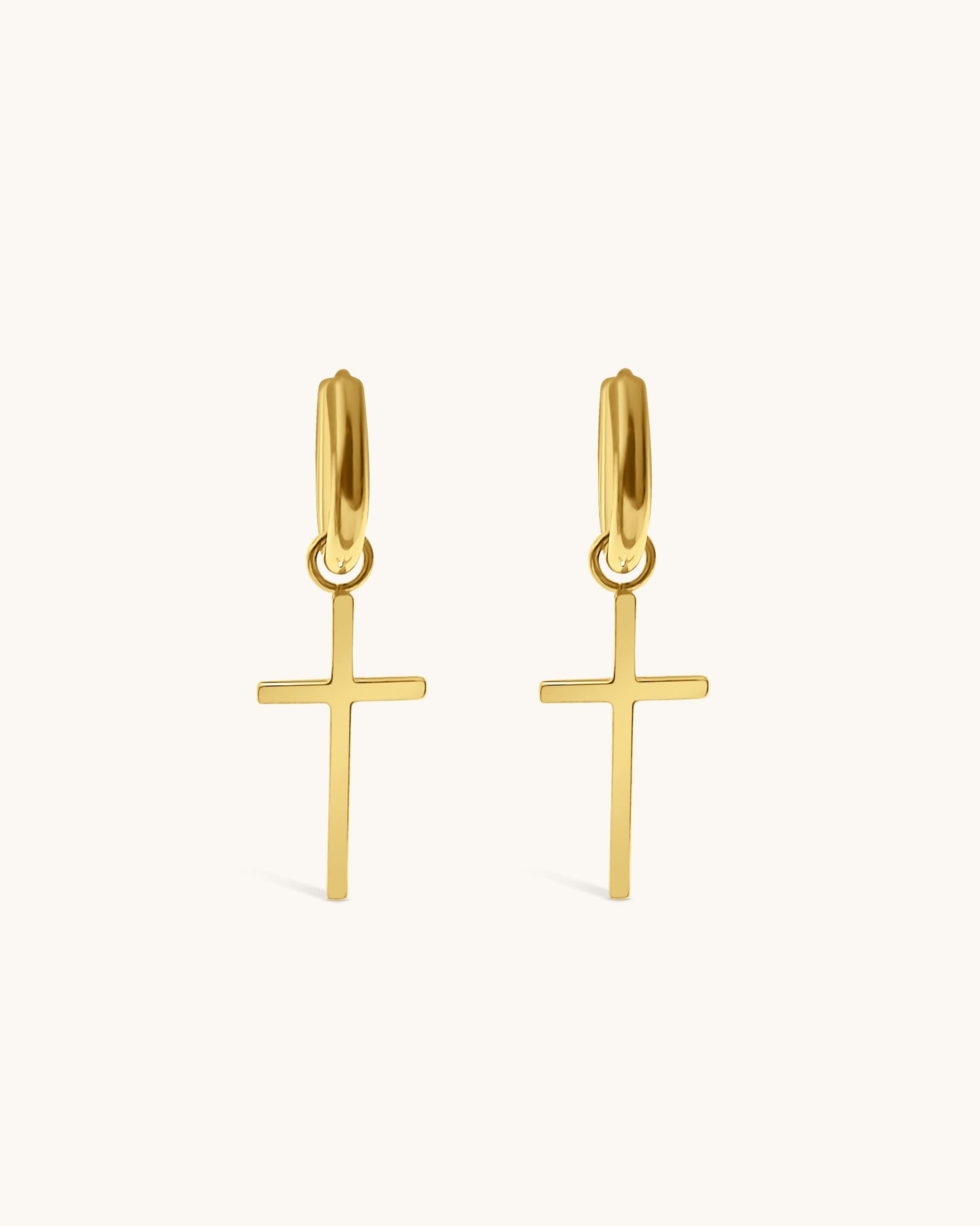 Boucles d'oreilles croisées classiques - Joan
