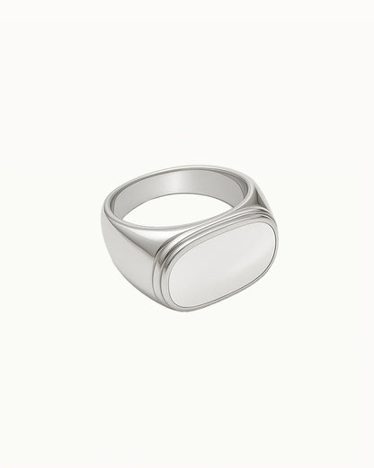Bague Épaisse avec Pierre - Juin - R23