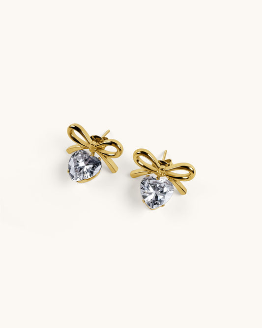 Boucles d'oreilles Strik Met Kristal - Odris
