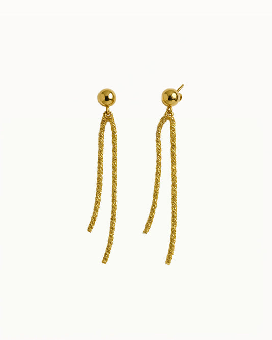 Boucles d'oreilles Lange avec Boule - Rosalia