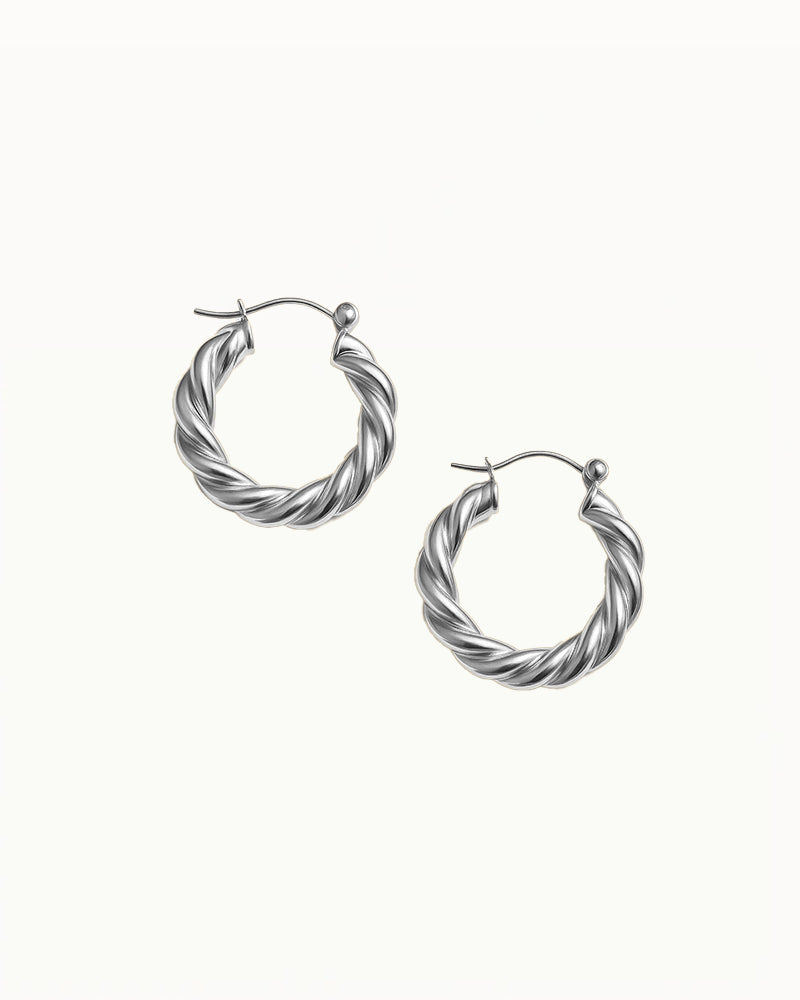 Boucles d'oreilles en osier - Sasha