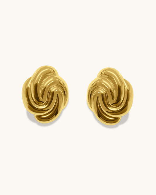 Boucles d'oreilles spirales vintage - Stevie