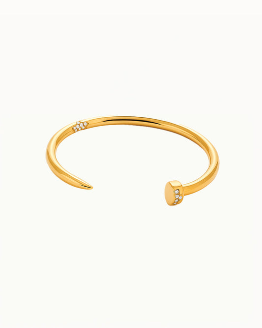 Bracelet en jean avec pierres - Jenny