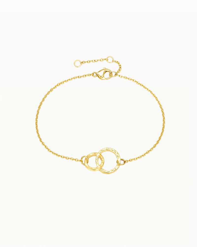Joli Bracelet avec Cercles Doubles - Romi