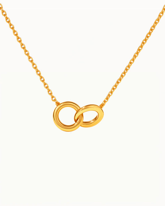 Collier en Or Doré Intemporel - Janne