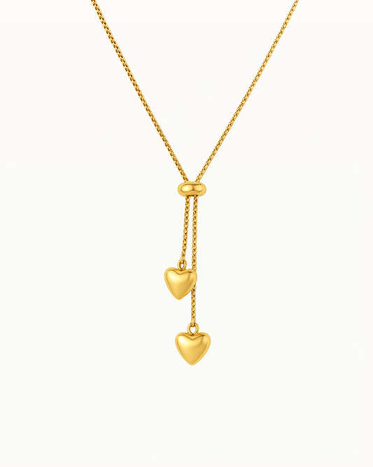 Collier de cœur réglable - Quincy