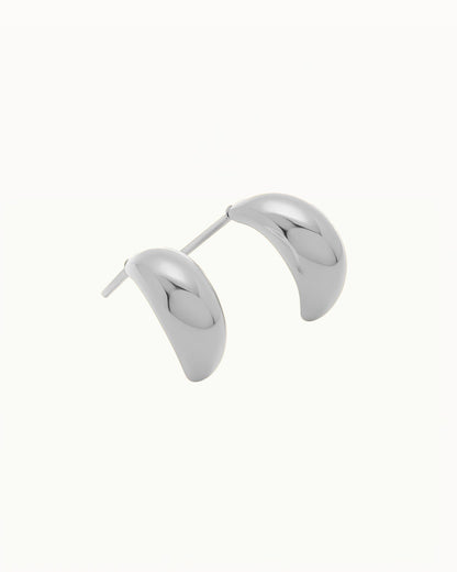 Boucles d'oreilles en forme de goutte courbée - Maddison