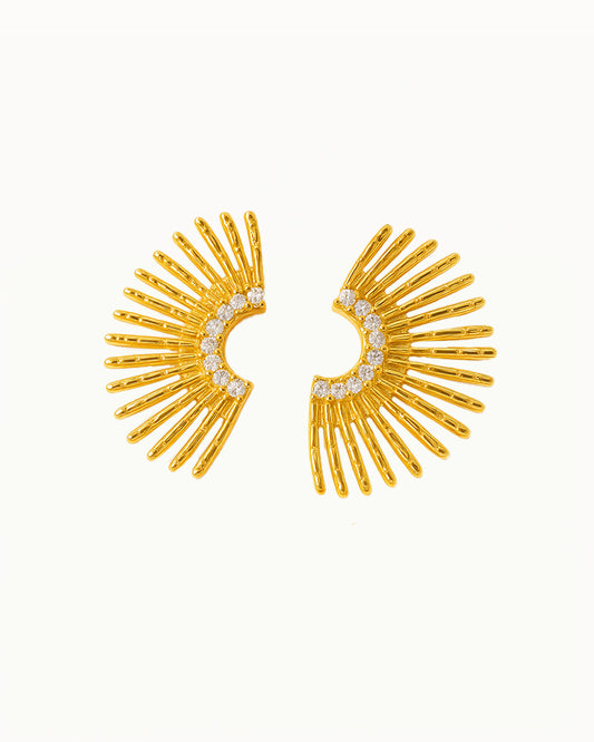 Boucles d'oreilles vintage uniques - Margaret