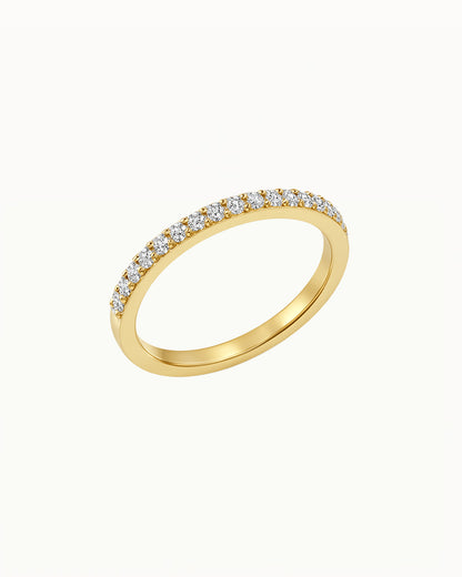 Bague raffinée avec des cristaux - Esra - R30