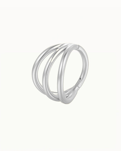 Titanium Driedubbel Minimaliste Piercing - Nouria