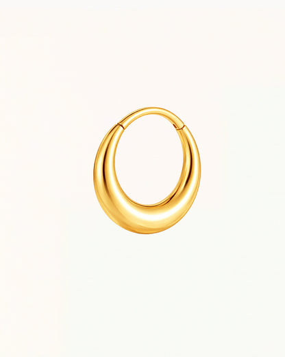Titanium Minimalistische Ring Piercing - Tessa