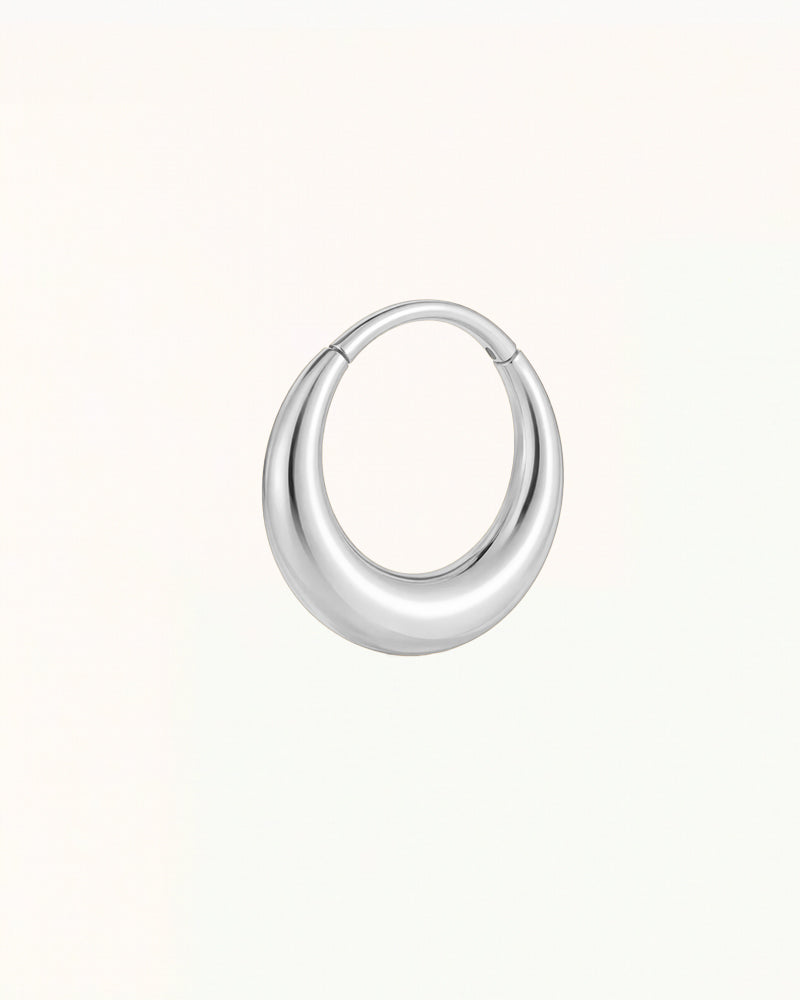 Titanium Minimalistische Ring Piercing - Tessa